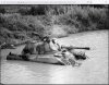 Sherman III of 3 Trp 'C' Sqnn, 3 CLY stuck in the River Biferno, Italy, October 1943.jpg