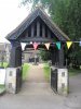 St James Lych gate Bushey destroyed by bombimg 1940 (1) (Large).JPG