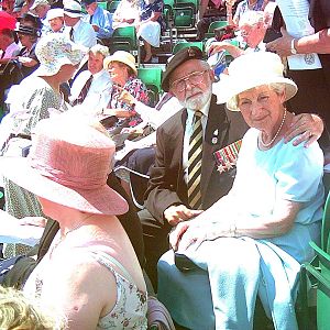 2005 Nita & Ron at the The 60th Commemoration show at Horseguards