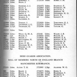 IG JOURNAL MEMBERSHIP LIST ,1949