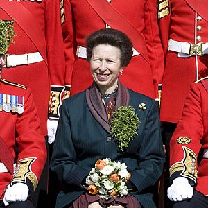 Irish Guards, St Patrick's Day, Princess Anne