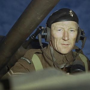 Corporal of the Irish Guards, Guards Armoured Training Wing; IWM TR 1435