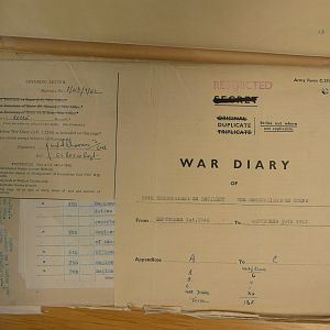 56th Recce War Diary September 1942