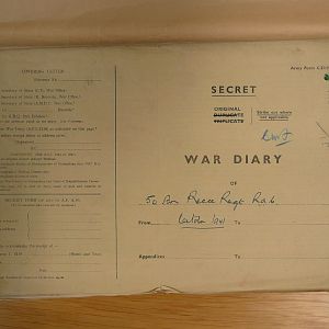 50 Recce War Diary October 1941