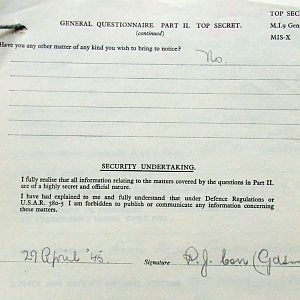 CORR, Patrick Joseph, 2718667, Guardsman, 1st Battalion IRISH GUARDS, Captured Italy, 4 Feb 1944 - WO 344-73-2