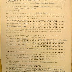 Scots Guards Missing Personnel, NWE