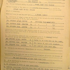 Scots Guards Missing Personnel, NWE