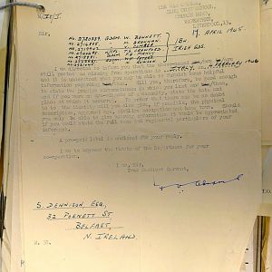 1st Battalion Irish Guards, Italy, Missing Personnel file