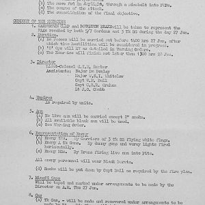 January Appendices, 3 Tank Battalion Scots Guards 1944