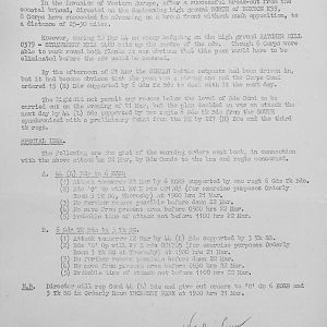 March Appendices, 3 Tank Battalion Scots Guards 1944