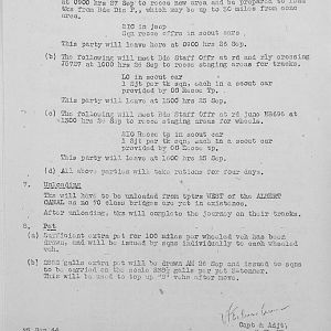 September Appendices, 3 Tank Battalion Scots Guards 1944