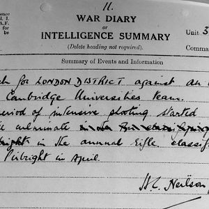 March War Diary, 3rd Battalion Irish Guards, 1943