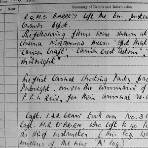 May War Diary, 3rd Battalion Irish Guards, 1943