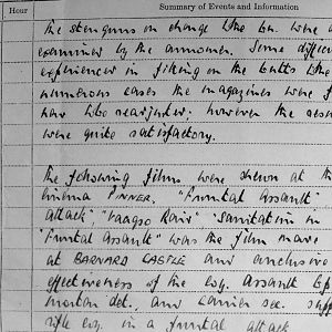 May War Diary, 3rd Battalion Irish Guards, 1943