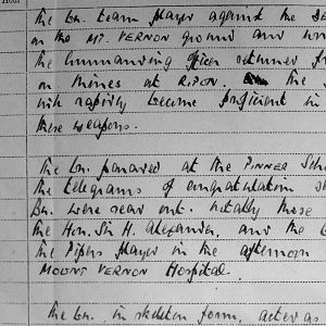 May War Diary, 3rd Battalion Irish Guards, 1943