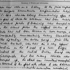 July War Diary, 3rd Battalion Irish Guards, 1943