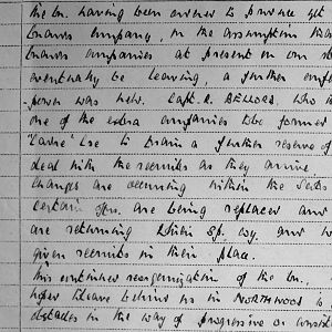 September War Diary, 3rd Battalion Irish Guards, 1943