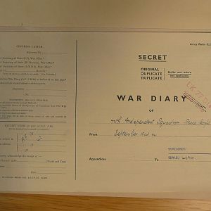 77 Recce War Diaries September 1942