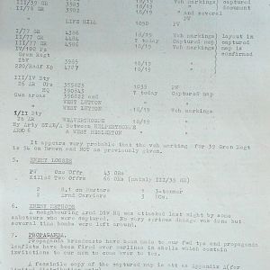 February War Diary, G Branch Guards Armoured Division, 1944