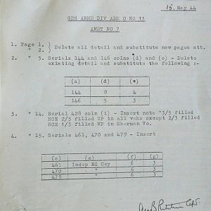 May War Diary, G Branch Guards Armoured Division, 1944