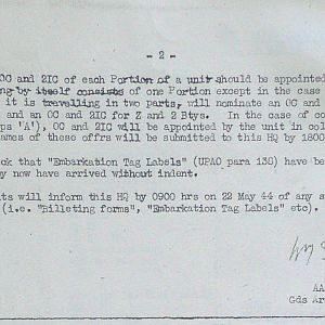 May War Diary, G Branch Guards Armoured Division, 1944