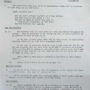 May War Diary, G Branch Guards Armoured Division, 1944