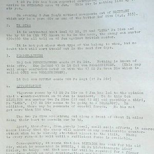 June War Diary, G Branch Guards Armoured Division, 1944