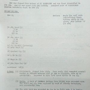 July War Diary, G Branch Guards Armoured Division, 1944