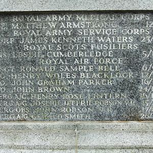 Winlaton{st patrick}churcyard memorial