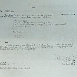 July War Diary, Guards Armoured Division, G Branch, 1944