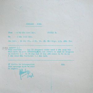 July War Diary, Guards Armoured Division, G Branch, 1944