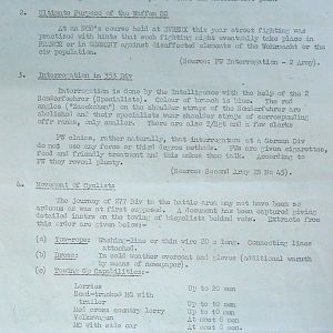 July War Diary, Guards Armoured Division, G Branch, 1944