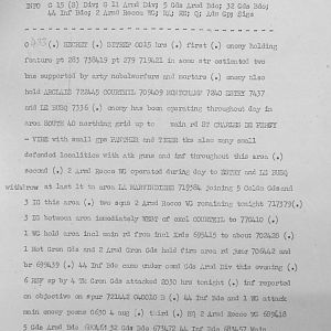 August War Diary, Guards Armoured Division, G Branch, 1944