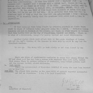 August War Diary, Guards Armoured Division, G Branch, 1944