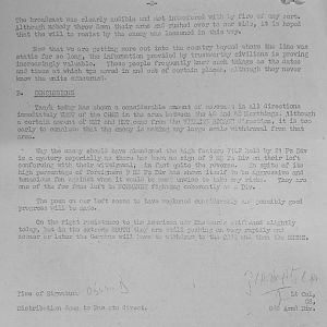 August War Diary, Guards Armoured Division, G Branch, 1944