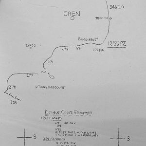 August War Diary, Guards Armoured Division, G Branch, 1944