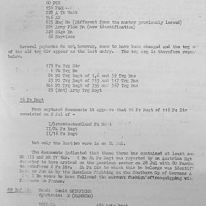 August War Diary, Guards Armoured Division, G Branch, 1944