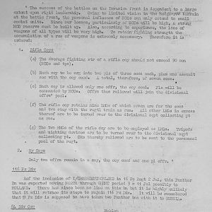 August War Diary, Guards Armoured Division, G Branch, 1944