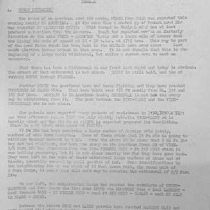 August War Diary, Guards Armoured Division, G Branch, 1944