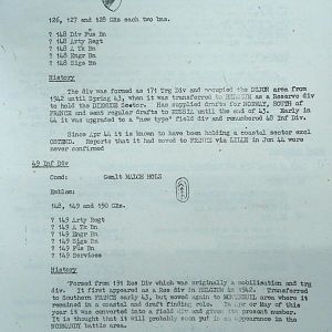 August War Diary, Guards Armoured Division, G Branch, 1944