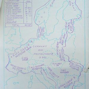 August War Diary, Guards Armoured Division, G Branch, 1944
