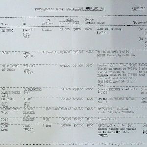 August War Diary, Guards Armoured Division, G Branch, 1944
