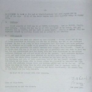 September War Diary, Guards Armoured Division, G Branch, 1944