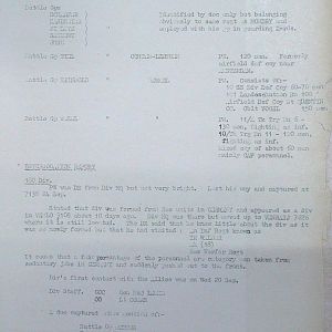 September War Diary, Guards Armoured Division, G Branch, 1944