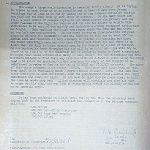 September War Diary, Guards Armoured Division, G Branch, 1944