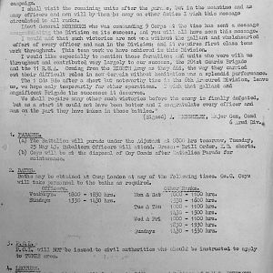 May War Diary, 6th Motor Battalion Grenadier Guards, 1943