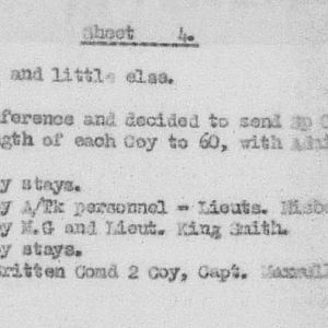 November War Diary, 6th Motor Battalion Grenadier Guards, 1943