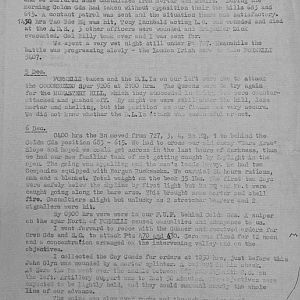 December War Diary, 6th Motor Battalion Grenadier Guards, 1943