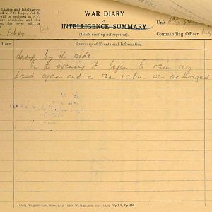 February War Diary, 6th Battalion, Grenadier Guards, Jan - Mar 1944