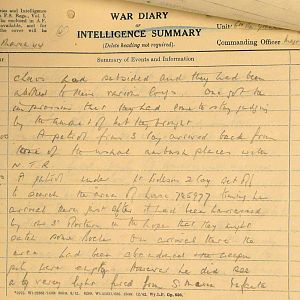 March War Diary, 6th Battalion, Grenadier Guards, Jan - Mar 1944